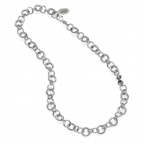Rolo Luxury Necklace 50 cm in Sterling Silver