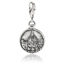 Brunelleschis Dome in Florence Charm in Sterling Silver