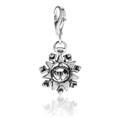 Presentosa Charm in Silber