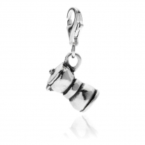 Coffee Pot Charm in Sterling Silver